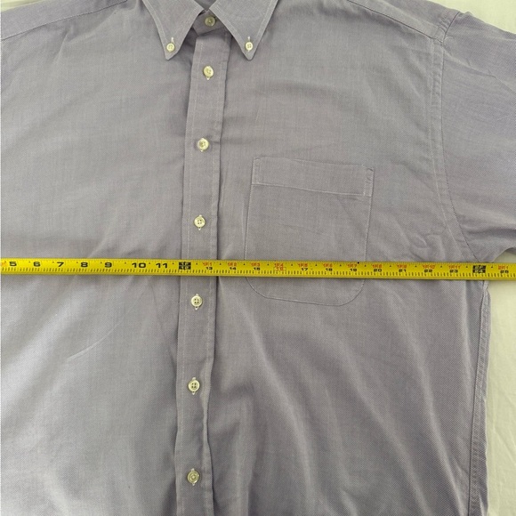 Burberry Men's Purple Button-Down Dress Shirt Size Large EUC - Picture 6 of 9